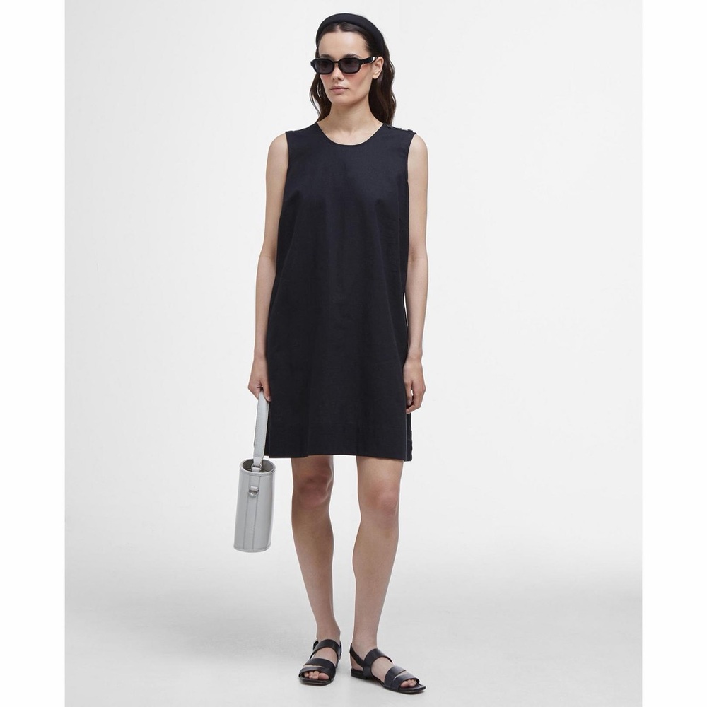 NWOT Barbour Black Sleeveless Dress size 14
